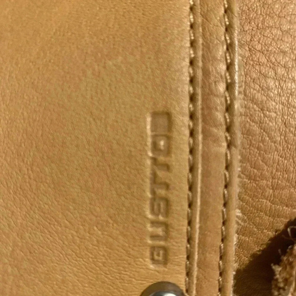 Gustto leather satchel large brown - Picture 6 of 11